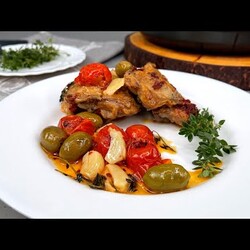 Влюбила всех подруг в это блюдо,теперь дома готовят,как в ресторане!Курочка "Провансаль".Вкуснятина!