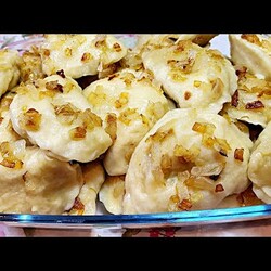 Вы ещё так не готовили! Как пух! Вареники на сковороде!