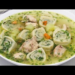 На ОБЕД! Суп с Рулетиками - МЕГА ВКУСНЫЙ и ПРОСТОЙ рецепт супа