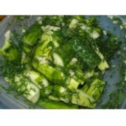 Малосольные огурцы за 10 минут