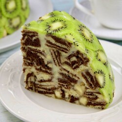 Торт  тигровый