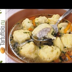 Ооооочень ленивые пельмени. Суп на каждый день.