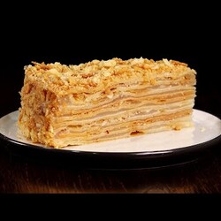 Постный торт НАПОЛЕОН готовлю только ТАК! Очень нежный и вкусный торт без яиц и молочных продуктов!