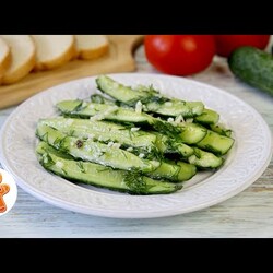 Вкуснее Обычных Малосольных ОгурцовЗакусочные Огурцы по-Гусарски