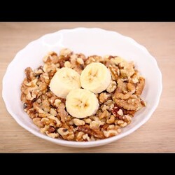 печенье банан орехи в пост