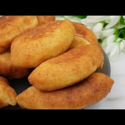 Пятиминутное Тесто! Мои фирменные Пирожки "тающие во рту" без дрожжей И секретная капустная начинка