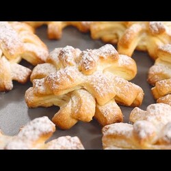 Лёгкий Рецепт ТВОРОЖНОГО Печенья!Печенье из ТВОРОГА "Хризантемы" – вкусное и нежное!