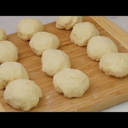 Тесто Восхитительное для пирожков без дрожжей Для жарки на сковороде и духовке