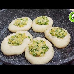 САМЫЙ удачный рецепт теста для ленивых пирожков - как пух!