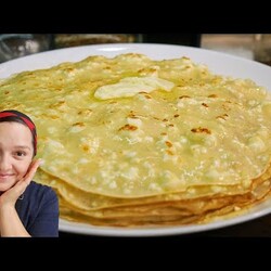 Такие ЛЕНИВЫЕ БЛИНЫ  с творогом не начинка