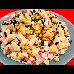 Всего ТРИ ингредиента! ЭТОТ САЛАТ МЫ ГОТОВИМ АБСОЛЮТНО на ВСЕ ПРАЗДНИКИ!