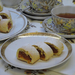 Апельсиново-абрикосовое печенье