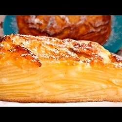 Яблочный пирог тает во рту! ИТАЛЬЯНСКИЙ пирог-невидимка. Много яблок и мало теста.