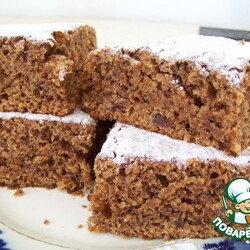 Монастырская коврижка постная