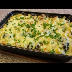 Запеканка на скорую руку КУРИЦА + БРОККОЛИ