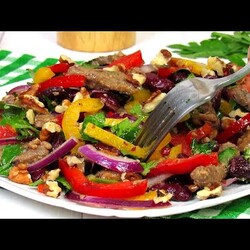 Этот САЛАТ обожают ВСЕ! Готовьте сразу БОЛЬШЕ! Вкусный салат на праздничный стол, и на каждый день