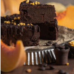 Тыквенный безгрешный брауни