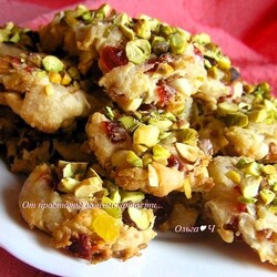 Флорентийское печенье с фисташками