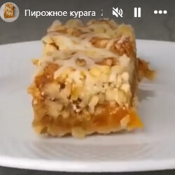 Пирог с курагой Венеры Оз