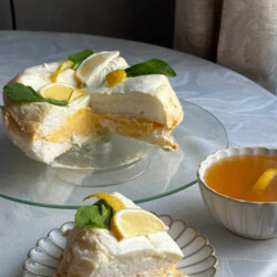 Торт лимонный зефир