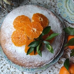 Мандариновый кекс