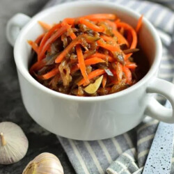 Баклажаны с морковью