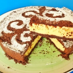 Королевский творожный пирог