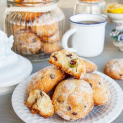 Песочное печенье с миксом орехов