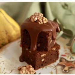 Брауни с тыквой