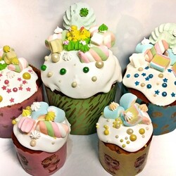 Глазурь для куличей на желатине