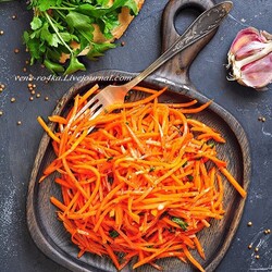 Морковный салат