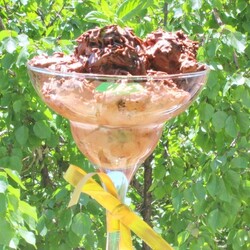 Шоколадное мороженое "Бригадейро"