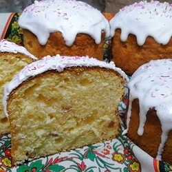 Нежнейший пасхальный кулич на кефире