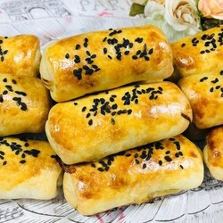 Хрустящие пресные пирожки с овощной начинкой