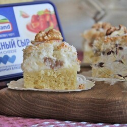 Пирог «Осенний блюз» с бананами и сыром