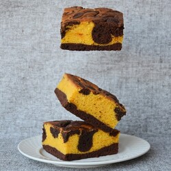 Брауни с тыквой