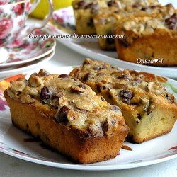 Творожные кексы с карамелизированным фундуком