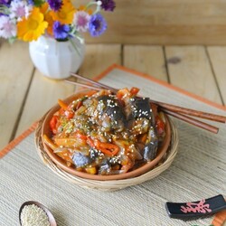 Баклажаны по-корейски