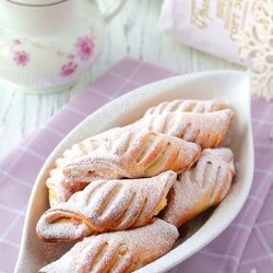 Сливочное печенье с творогом