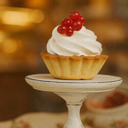 Корзиночки с белковым кремом Родиковой