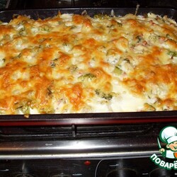 Запеканка с брокколи "Женская дружба"