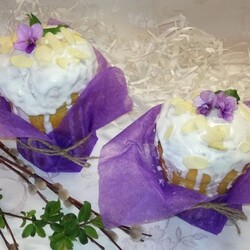 Кулич слоёный