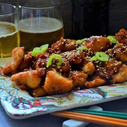 Курица по-корейски "Чимэк"