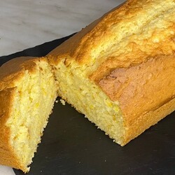 Творожно-апельсиновый кекс