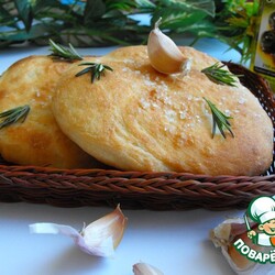 Фокачча с чесночным маслом
