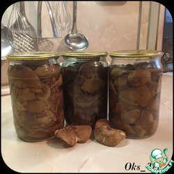 Опята, маринованные без гвоздики