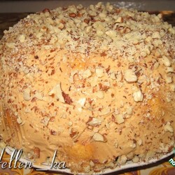 Торт медовый с грецкими орехами