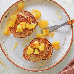 банановые оладьи