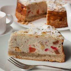 Миндальный пирог с рикоттой на Вкусном Блоге