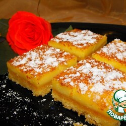 Апельсиновые квадратики